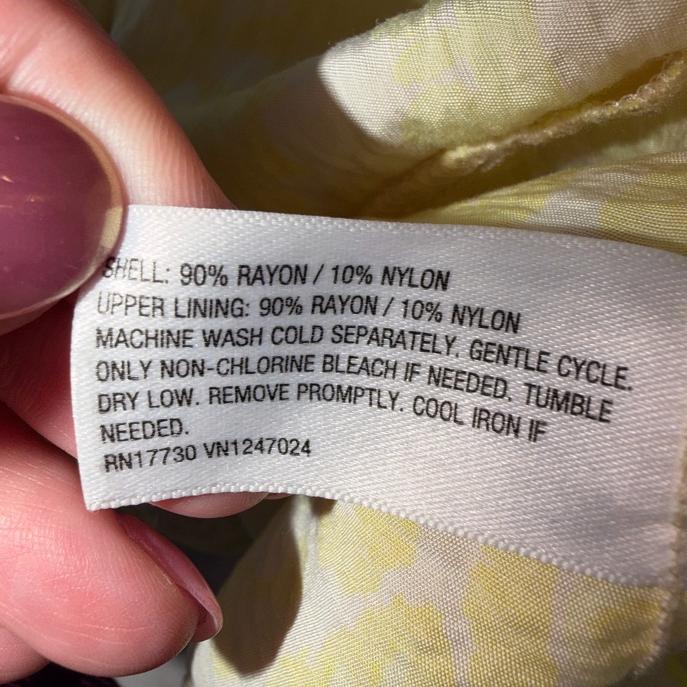 Future Collective Jenny K Lopez Yellow Boho Maxi Dress Size 16 Cottagecore - Picture 6 of 6